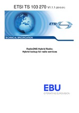 Náhled ETSI TS 103270-V1.1.1 16.1.2015