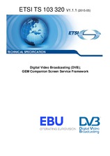 ETSI TS 103320-V1.1.1 12.5.2015