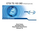 Náhled ETSI TS 103383-V12.2.0 10.9.2013
