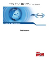 Norma ETSI TS 118102-V1.0.0 18.2.2015 náhled