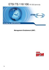 Norma ETSI TS 118106-V1.0.0 18.2.2015 náhled