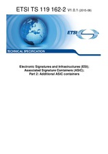 ETSI TS 119162-2-V1.0.1 13.8.2015