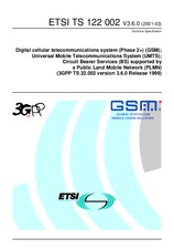 ETSI TS 122002-V3.6.0 31.3.2001