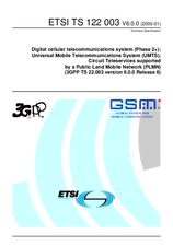 ETSI TS 122003-V6.0.0 7.1.2005