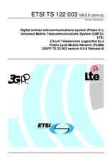 ETSI TS 122003-V8.0.0 17.2.2009