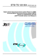 ETSI TS 122004-V4.0.0 31.3.2001