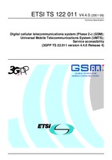 Norma ETSI TS 122011-V4.4.0 17.7.2001 náhled