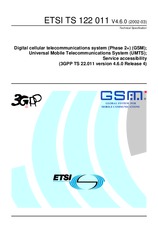 ETSI TS 122011-V4.6.0 31.3.2002