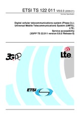 ETSI TS 122011-V8.6.0 19.1.2009