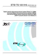 ETSI TS 122016-V4.0.0 31.3.2001
