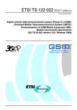 ETSI TS 122022-V3.0.1 28.1.2000