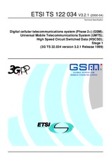Norma ETSI TS 122034-V3.2.1 30.4.2000 náhled