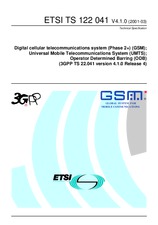 ETSI TS 122041-V4.1.0 31.3.2001