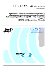 ETSI TS 122042-V6.0.0 7.1.2005