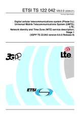 ETSI TS 122042-V8.0.0 14.1.2009