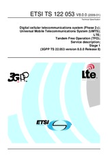 ETSI TS 122053-V8.0.0 14.1.2009