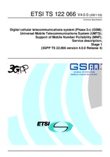 ETSI TS 122066-V4.0.0 31.3.2001