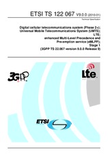 ETSI TS 122067-V9.0.0 21.1.2010