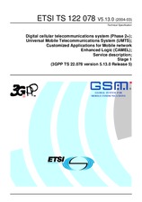 ETSI TS 122078-V5.13.0 31.3.2004