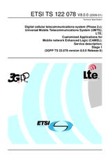 ETSI TS 122078-V8.0.0 16.1.2009