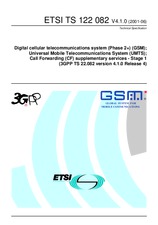 Norma ETSI TS 122082-V4.1.0 20.7.2001 náhled