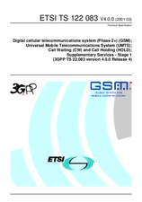 ETSI TS 122083-V4.0.0 31.3.2001