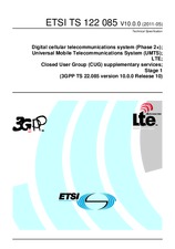 ETSI TS 122085-V10.0.0 18.5.2011