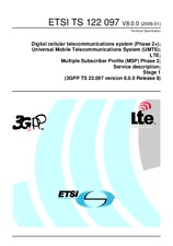 ETSI TS 122097-V8.0.0 16.1.2009