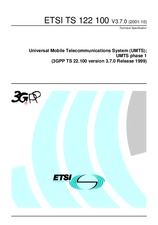 ETSI TS 122100-V3.7.0 10.10.2001