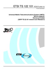 ETSI TS 122101-V5.8.0 19.12.2002