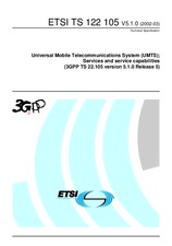 Norma ETSI TS 122105-V5.1.0 31.3.2002 náhled