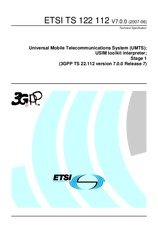 ETSI TS 122112-V7.0.0 22.6.2007