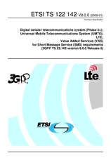 ETSI TS 122142-V8.0.0 30.1.2009