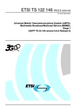 ETSI TS 122146-V6.6.0 28.1.2005