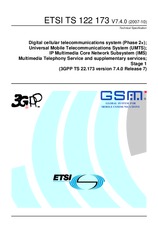 ETSI TS 122173-V7.4.0 16.10.2007