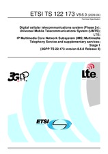 ETSI TS 122173-V8.6.0 21.4.2009