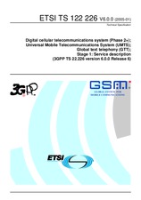 ETSI TS 122226-V6.0.0 31.12.2004