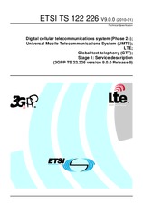 ETSI TS 122226-V9.0.0 21.1.2010