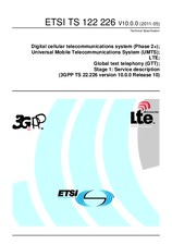 ETSI TS 122226-V10.0.0 13.5.2011