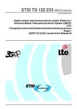 ETSI TS 122233-V8.0.0 17.2.2009