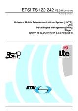 ETSI TS 122242-V9.0.0 21.1.2010