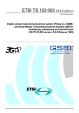 ETSI TS 123003-V3.3.0 28.1.2000