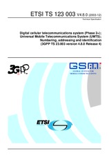 ETSI TS 123003-V4.8.0 31.12.2003