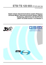 ETSI TS 123003-V7.4.0 30.6.2007