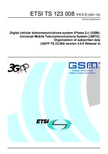 ETSI TS 123008-V4.0.0 31.3.2001