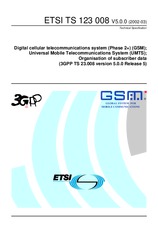ETSI TS 123008-V5.0.0 31.3.2002