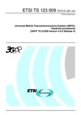 ETSI TS 123009-V4.0.0 31.3.2001
