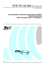 ETSI TS 123009-V4.1.0 26.7.2001