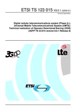 ETSI TS 123015-V8.0.1 9.1.2009