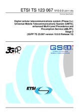 Norma ETSI TS 123067-V10.0.0 30.5.2011 náhled